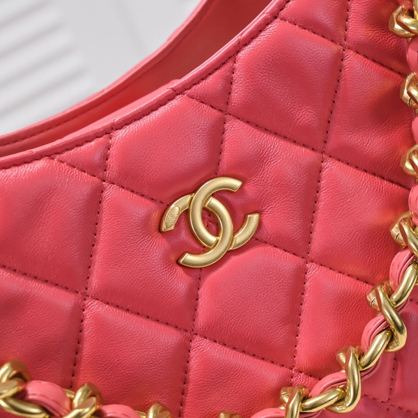 シャネルバッグ素材ディテール